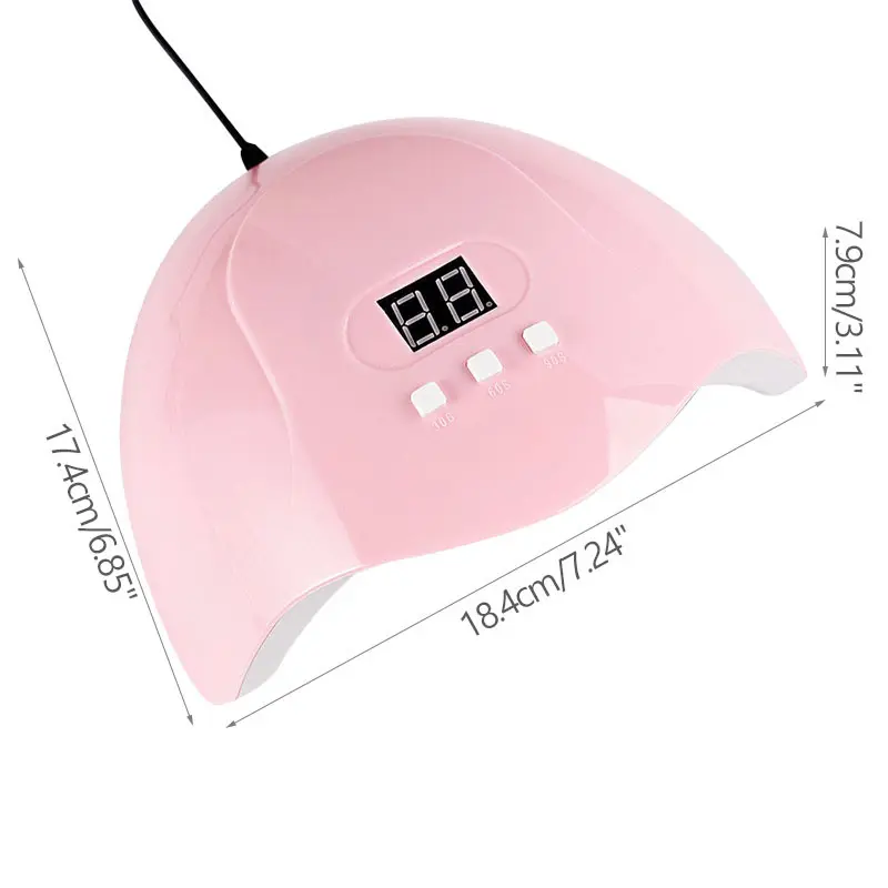 LINMANDA 54W Nail Phototherapy Machine Gel Polish Nail Dryer UV LED Lamp Professional Manicure Tool Salon Equipment Manicure