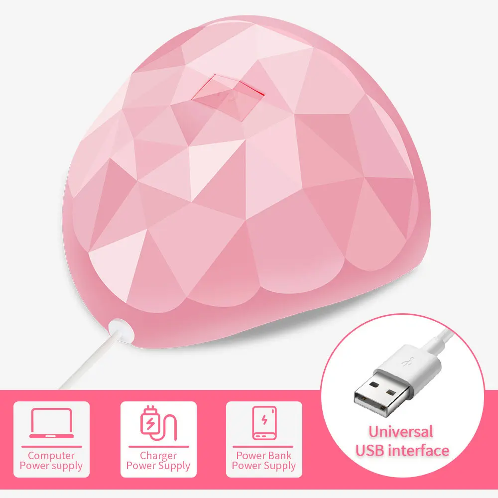 LINMANDA Professional Nail Gel Dryer UV LED Lamp Cabin UV LED Nail Art Accessories Fast Drying Nail Lamp Manicure Products