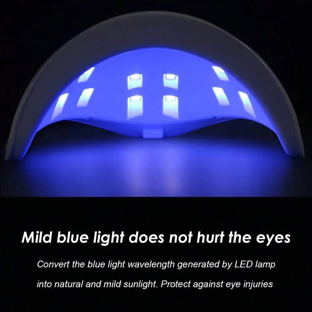 LINMANDA 54W UV LED Lamp Nail Dryer Curing Gel Nail Polish 18pcs Leds Lamp With USB Smart Timer Sun Light Nail Art Tools