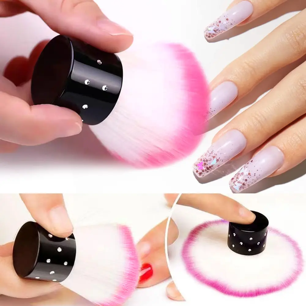 LINMANDA Dip Powder Recycling Tray with Cleaning kIt Nail Rhinestones Glitter Pearl Recycling Saving Tool Nails Tech Must Have