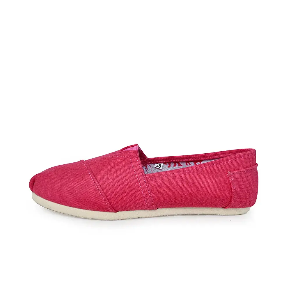 XIHAHA New Fashion Light Couple Canvas Shoes Latest Men Women Lazy Shoe Pure Color Woman Shoes Cloth Mary Girl  Sneaker