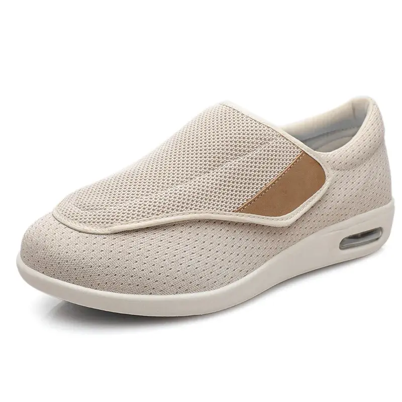 XIHAHA New Casual Orthopedics Wide Feet Swollen Shoes Thumb Eversion Adjusting Soft Comfortable Diabetic Shoe Walking Shoes