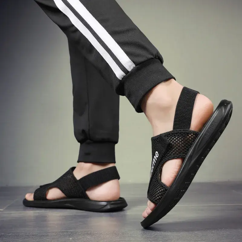XIHAHA High Quality Sandals Men Beach Sandals Comfort Casual Shoes Lightweight Large Size Mens Comfortable Roman Sandals