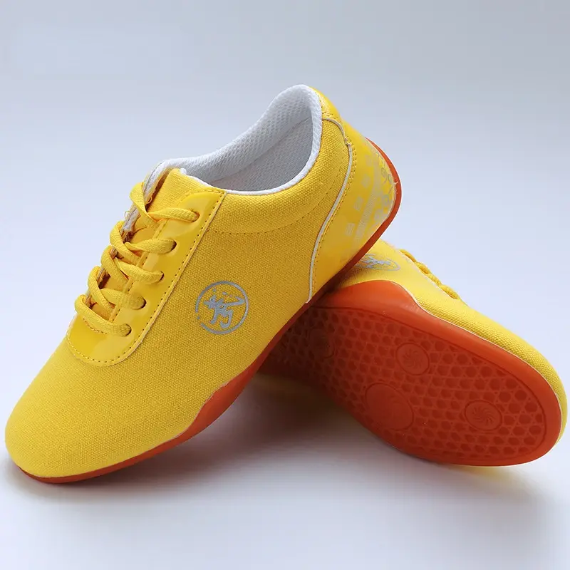XIHAHA Canvas Kung Fu Shoes Martial Arts Tai Chi Taekwondo Wu Shu Karate Sport Shoe Couple Sneakers Adult Shoes Large Size 27-46