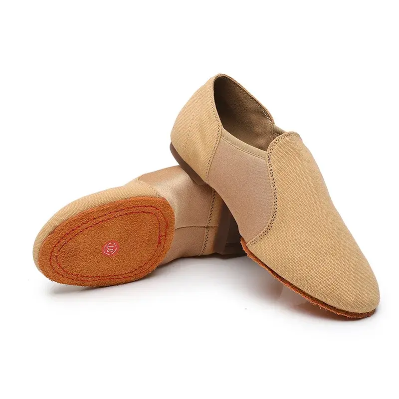 XIHAHA Flat Canvas Head Soft Ballet Women Shoes Slippers Ballet Belly Gym Yoga Dance Shoe Kids Woman Man Couple Shoes Sneaker