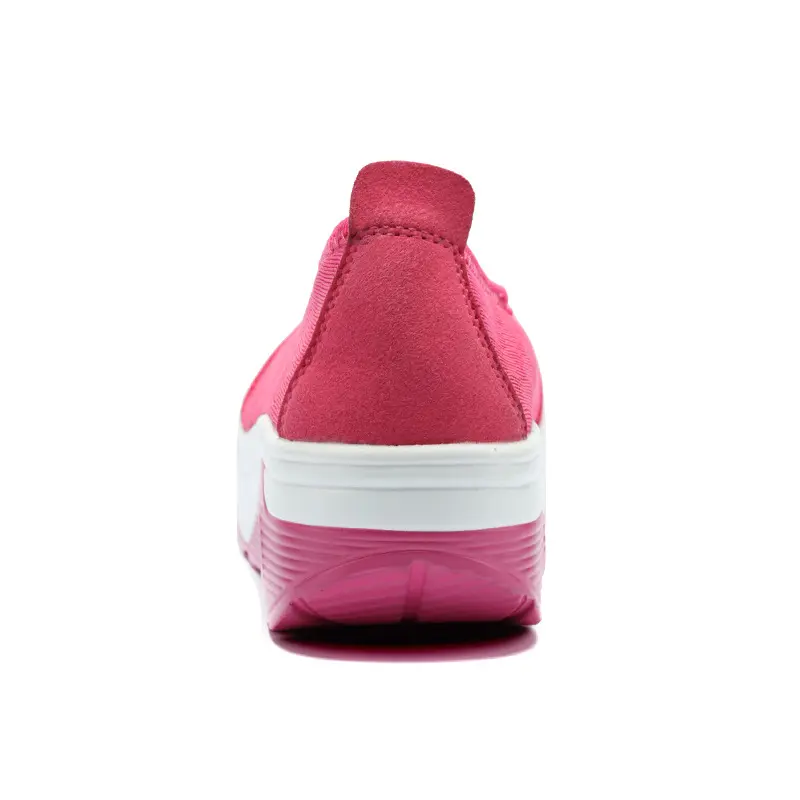 XIHAHA Casual Women's Walking Shoes Fashion Sneakers Breathable Air Cushion Woman Mesh Slip-on Shake Platform Shoes