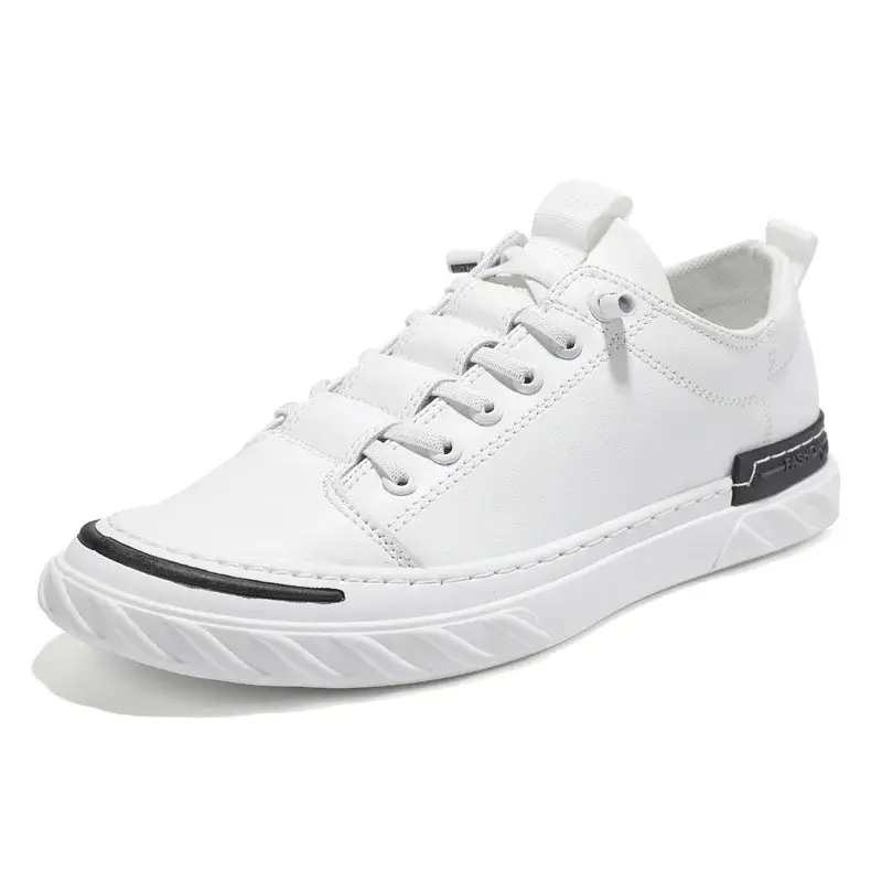 XIHAHA Fashion Soft Bottom Men Canvas Sneakers New Men's Top Board Shoes Man Ice Silk Sports Shoe PU Leather Casual Male Shoes