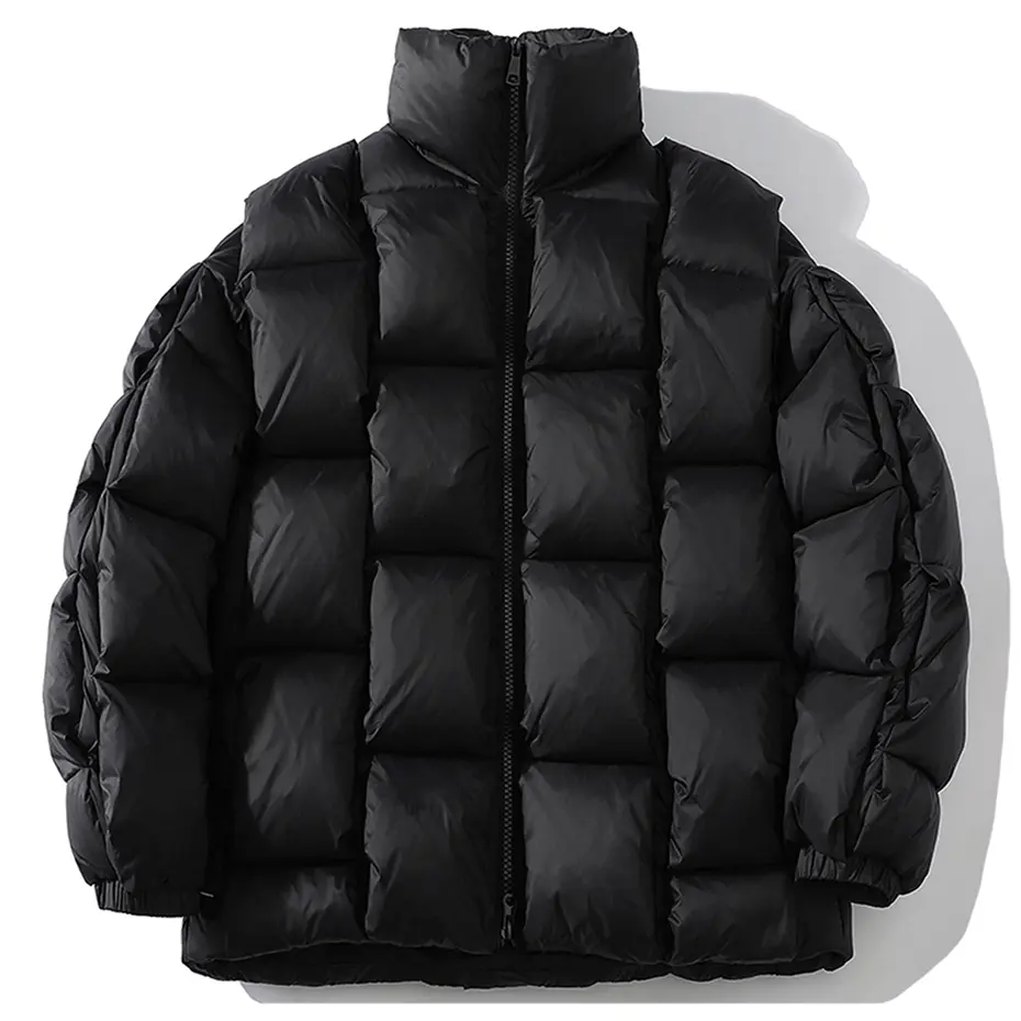Winter Jackets Padded Coats Square Weave Puffer Jackets Luxury Designer Loose Parkas Harajuku Streetwear Bubble Jackets Unisex