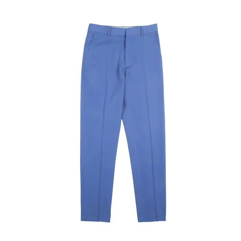 Men Solid Boutique Suits Pants Male Formal Wear Wedding Dress Trousers Quality Men British Style Business Casual Suit Pants 36