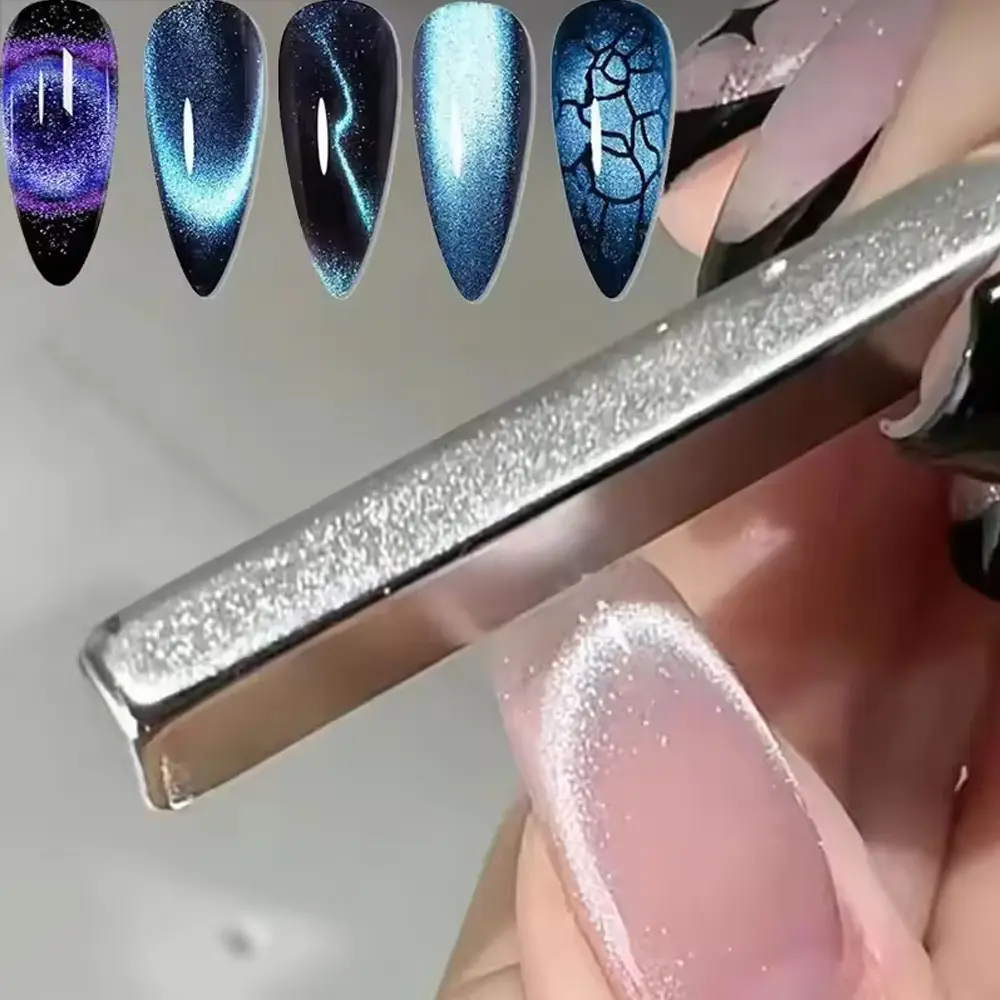 LINMANDA Nail Art Cat Eye Magnet for Nails Art for Cat Eye Gel Nail Polish Magnet Designs Tool Magnetic Nail Art Magnets Tool