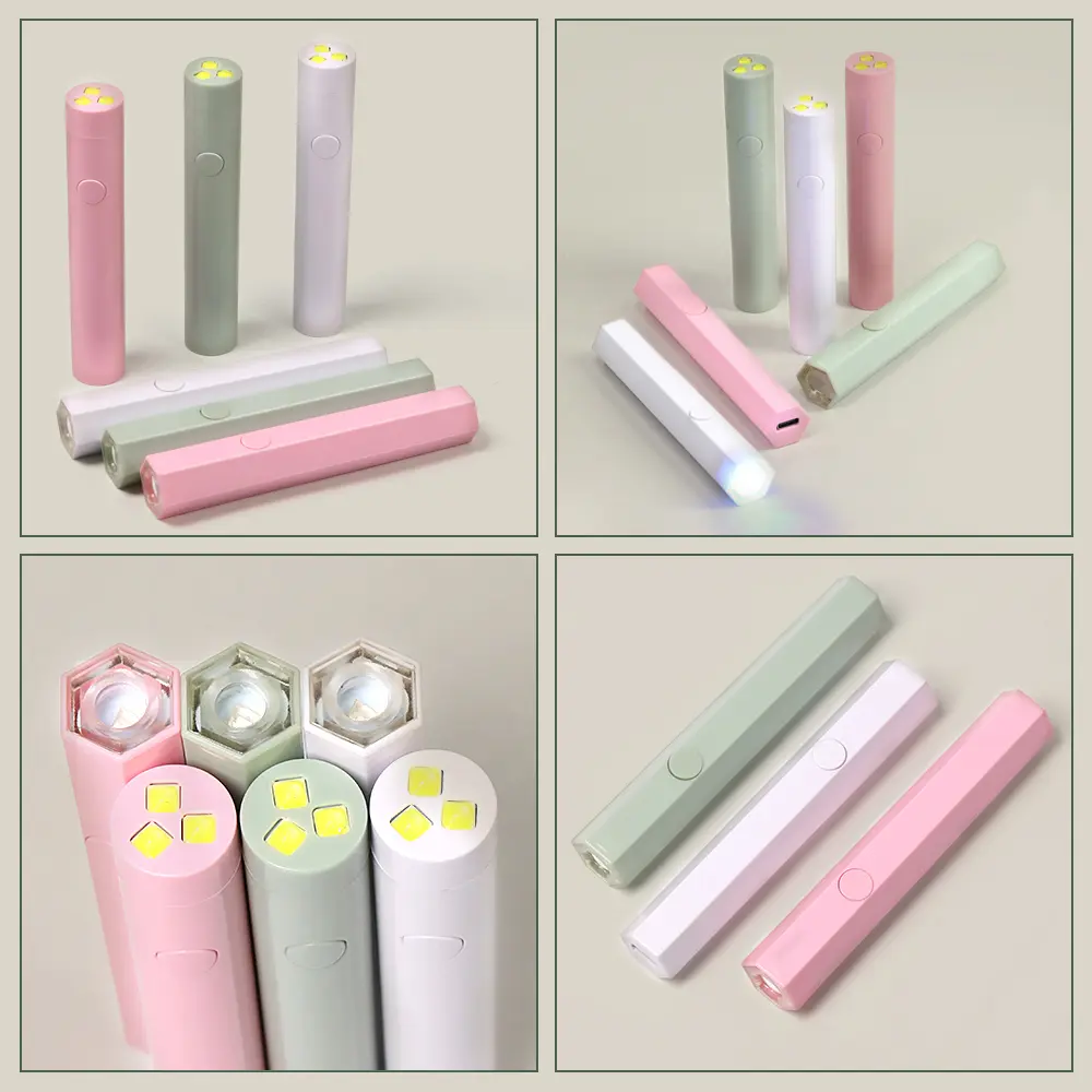LINMANDA UV LED Nail Lamp Machine Handheld Quick Drying Varnish Gel Polish  USB Rechargeable Nail Art Tool Home Travel Use
