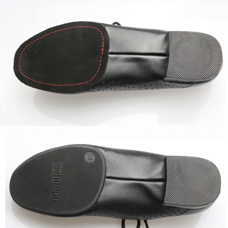 XIHAHA Fashion Men's Dance-Shoes Boy/Man Latin Ballroom Modern Tango Jazz Dancing Shoes Genuine Leather  Dance Soft Rubber Sole