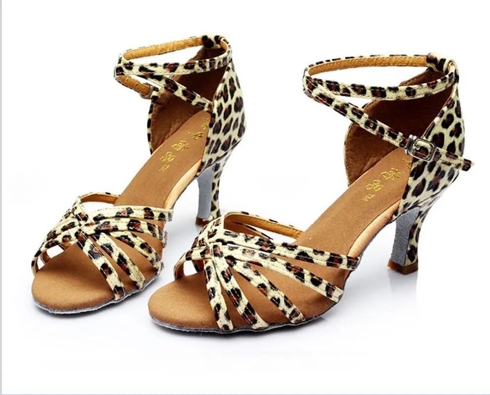 Hot Selling Women's Tango/sandals/Latin Dance Dancing Shoes Heeled Salsa Professional Dancing Shoes for Girls Ladies Woman