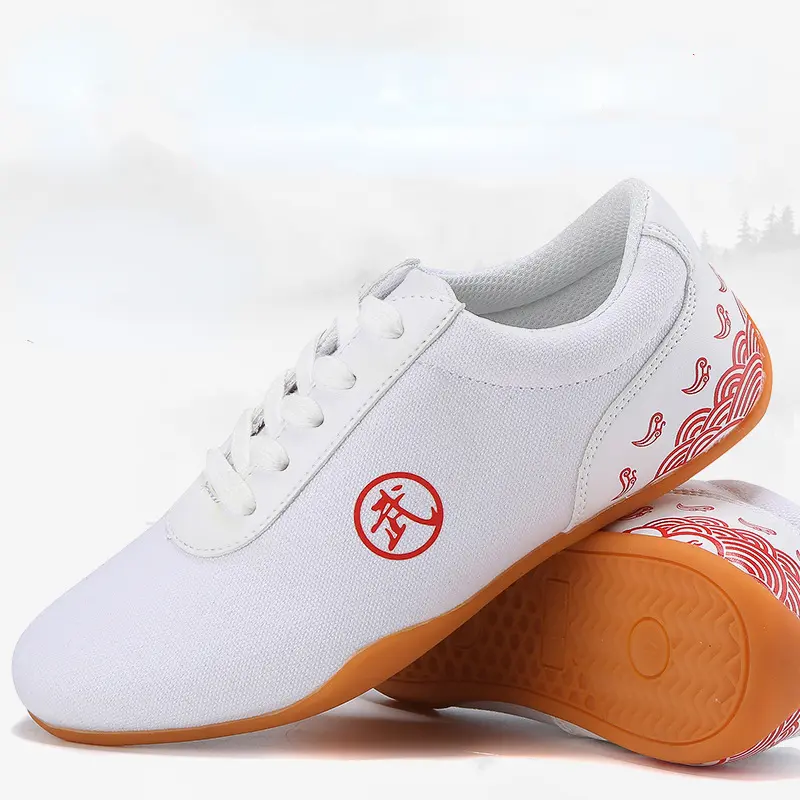 XIHAHA Quality Couples Men Woman Canvas Wushu Tai Chi Kungfu Glamorous Shoes Routine Martial Arts Shoes Competition Shoes