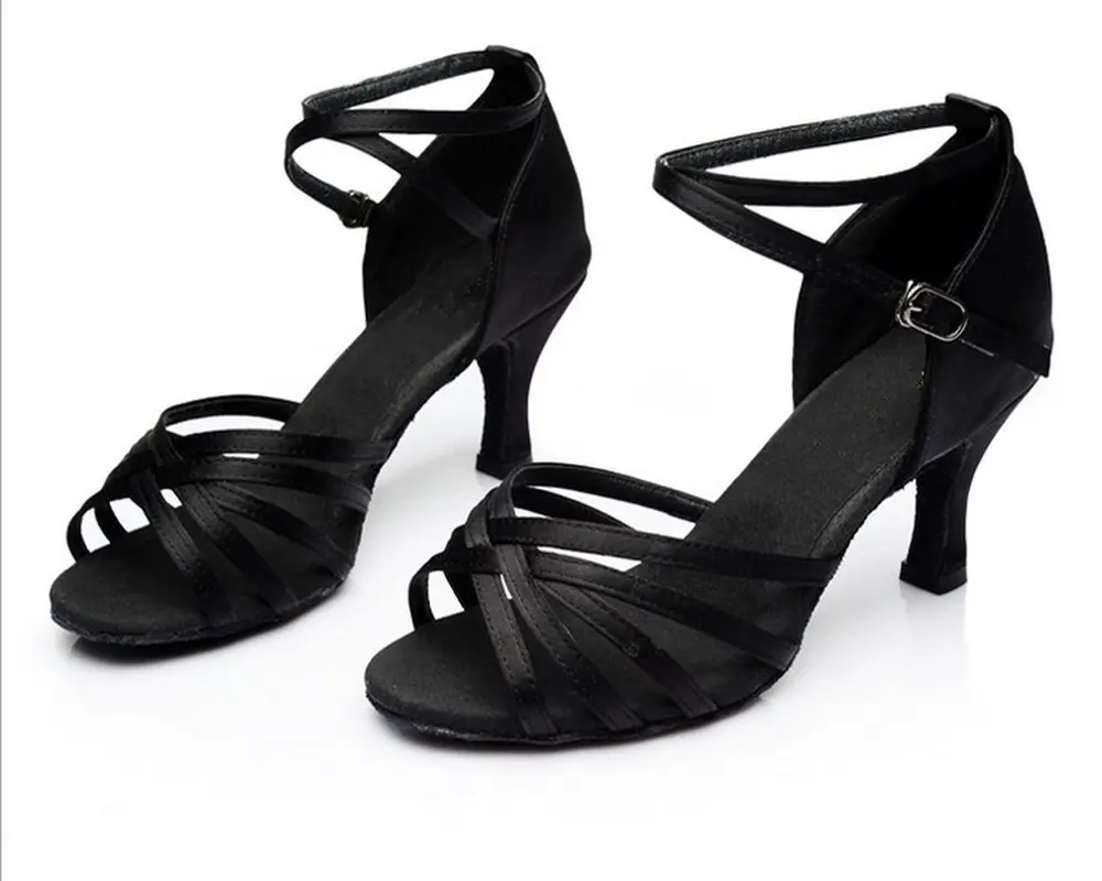 Hot Selling Women's Tango/sandals/Latin Dance Dancing Shoes Heeled Salsa Professional Dancing Shoes for Girls Ladies Woman