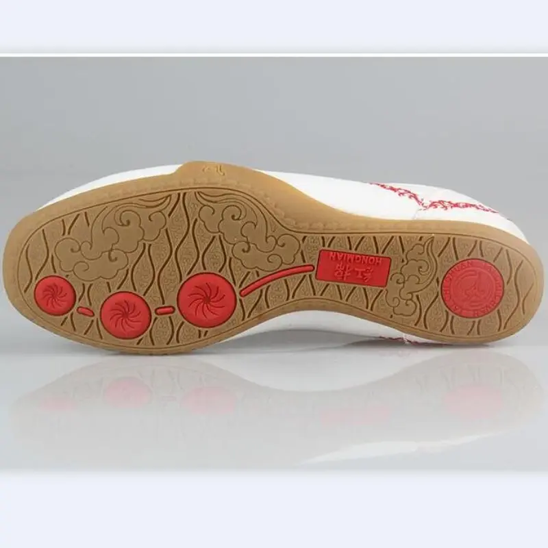 XIHAHA Male Canvas Couple Kung Fu Tai Chi Shoes Martial Art Shoe Man Sneakers Soft Non Slip Free Flexible Sole Men Women Shoes