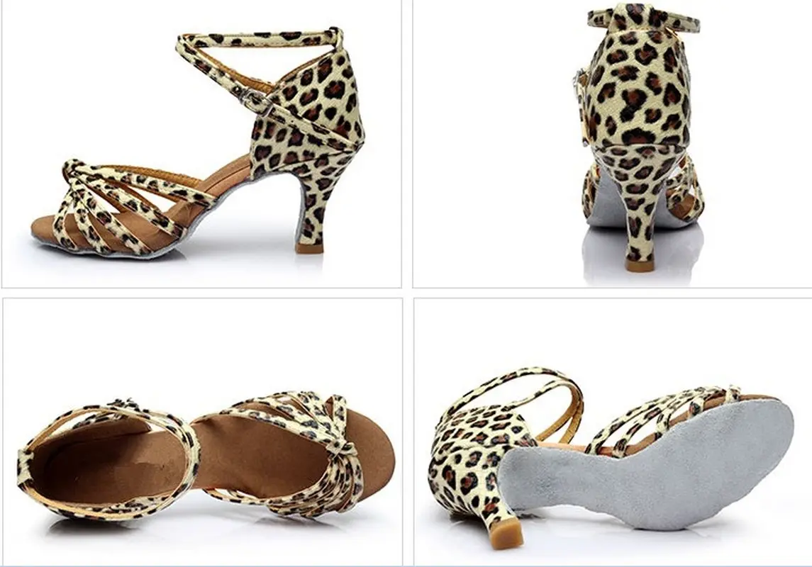 Hot Selling Women's Tango/sandals/Latin Dance Dancing Shoes Heeled Salsa Professional Dancing Shoes for Girls Ladies Woman