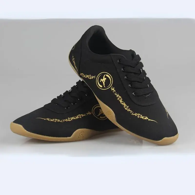 XIHAHA Male Canvas Couple Kung Fu Tai Chi Shoes Martial Art Shoe Man Sneakers Soft Non Slip Free Flexible Sole Men Women Shoes