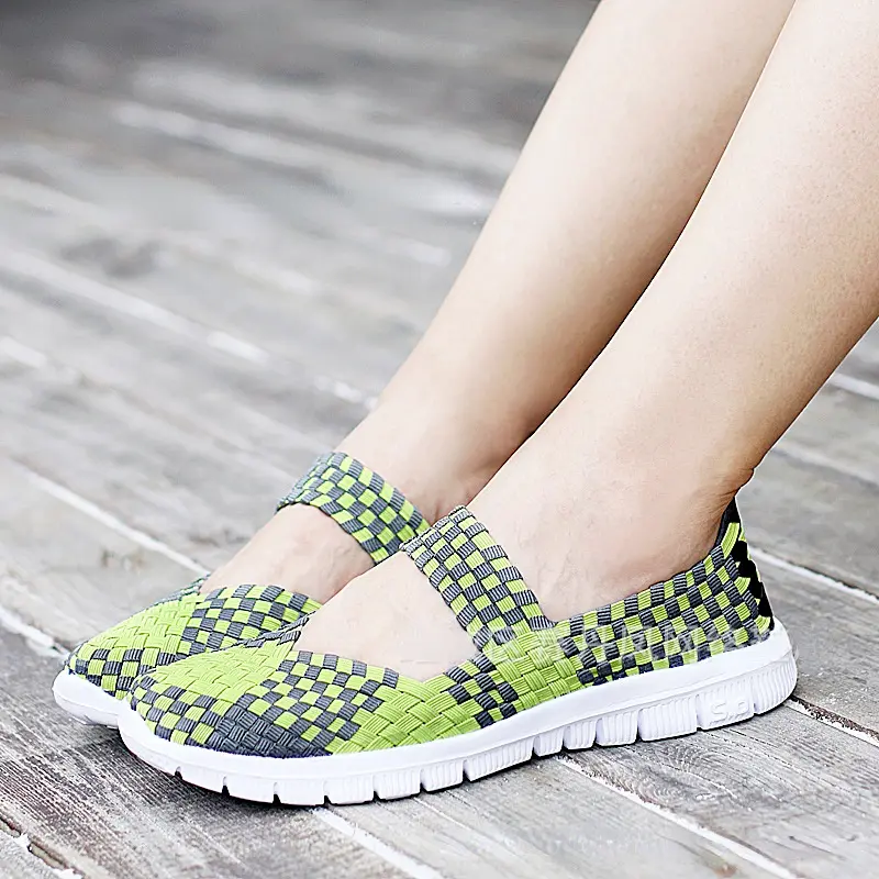 2023 New Weave Shoes Women Sneakers Ladies Female Casual Shoes Style Girls Sneakers Woman Breathable Walking Shoes
