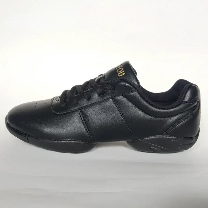 Men Women Couples Kids' Competitive Aerobics Soft Bottom Fitness Shoes Jazz Shoes Professional Training Dance Sneakers Children