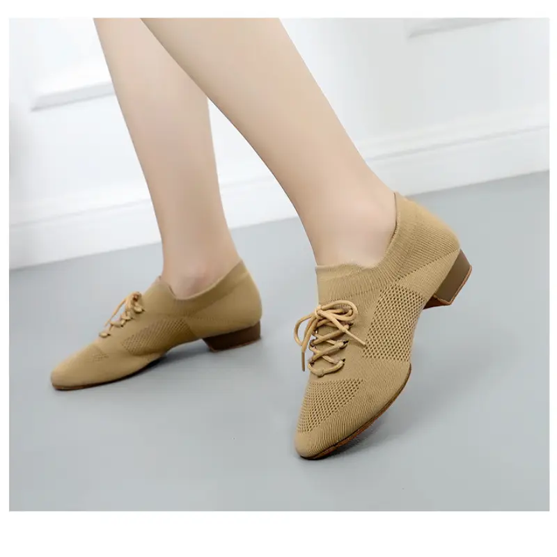 XIHAHA Women's Dance Training Shoes Professional Teacher Latin Dance Shoes Indoor Outdoor Square Jazz Ballroom Dance Shoes Women