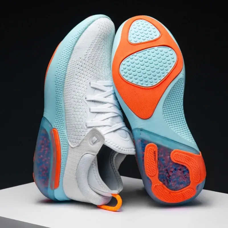 Granule Air Cushion Couples Sneakers Unisex Light Breathable Running Comfortable Mesh White Walking Shoes Women Tenis Masculino