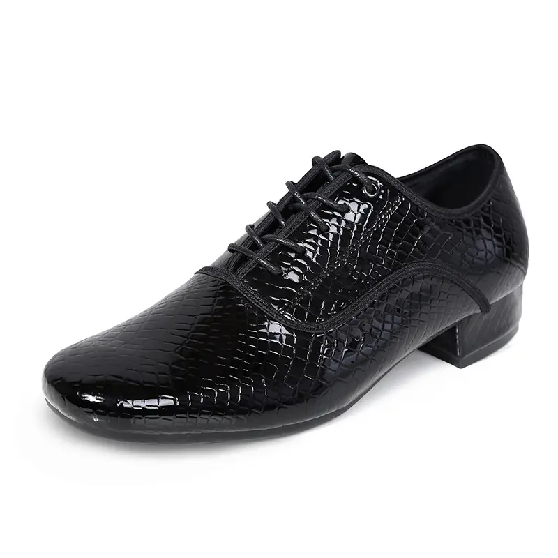 XIHAHA Fashion Men's Latin Dance Shoes Leather Ballroom Tango Man Latin Dancing Shoe for Male Boy Shoes Sneaker Jazz Shoes