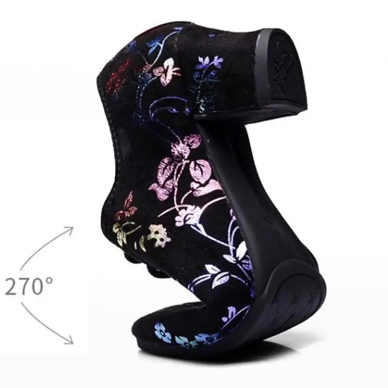 XIHAHA New Fashion Women Ballroom Dance Shoes Woman Tango Latin Dancing Shoes Gorgeous Ladies' Wedding Party Dance Shoes 3.5/5CM