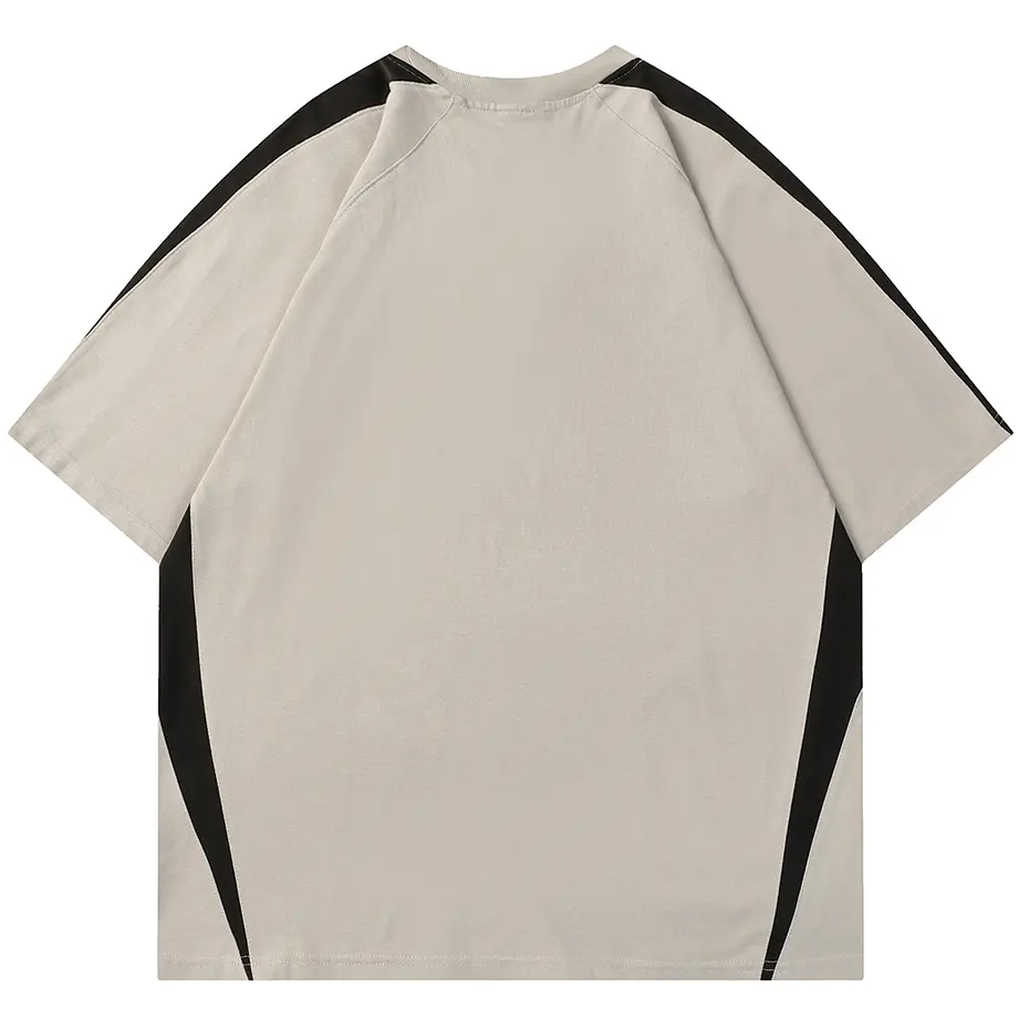 Men Hip Hop Oversized T Shirts 2024 Streetwear Harajuku Black Loose T-shirts Y2K American Style Tee Shirt Tops Male