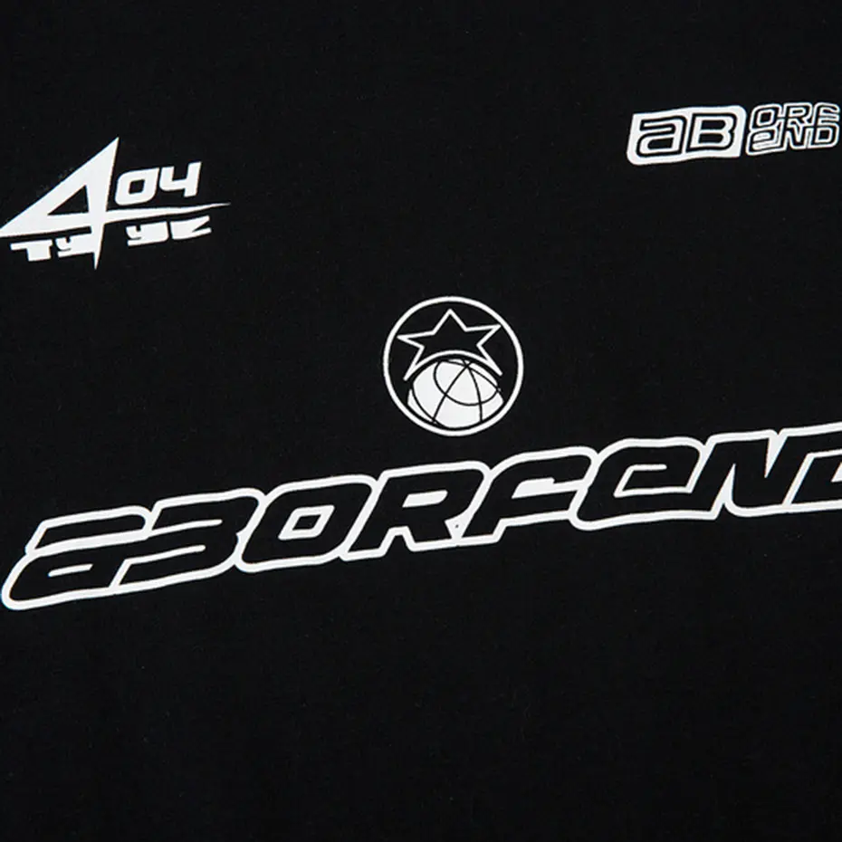 Hip Hop Streetwear Tshirts Sports Style Tee 2025 Men Summer Short Sleeve Harajuku Oversized T-shirt Loose Casual Unisex Tops