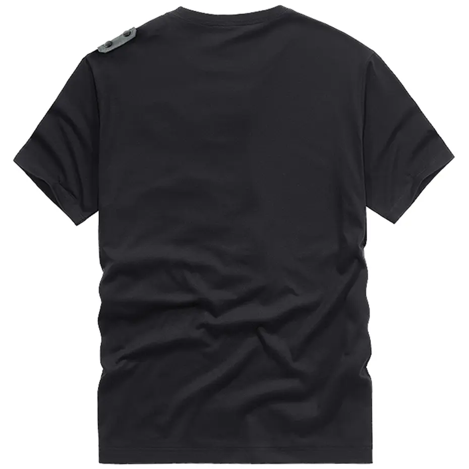 Mens Fashion Techwear T Shirt Hi Street Mechanical Tactical Tshirts Oversized Harajuku Hip Hop Streetwear Cargo Tops Tees