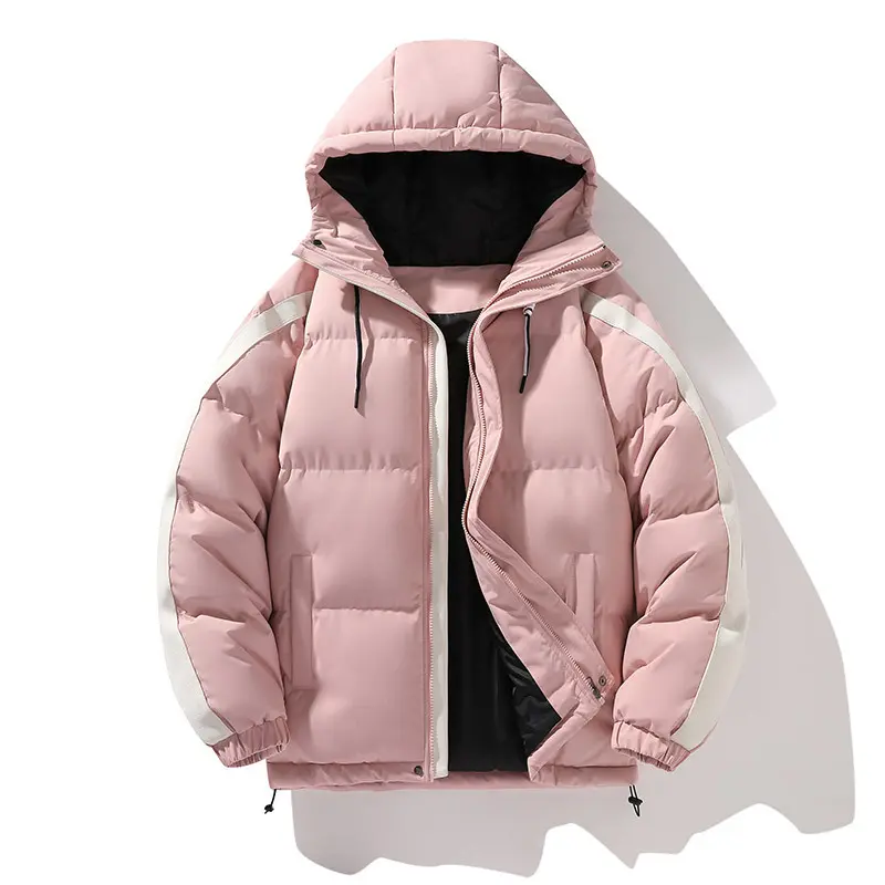 Men Hooded Casual Short Down Jackets New Fashion Man Winter Coats Quality Male Thicker Warm Solid Parkas Couple Coats Size 3XL