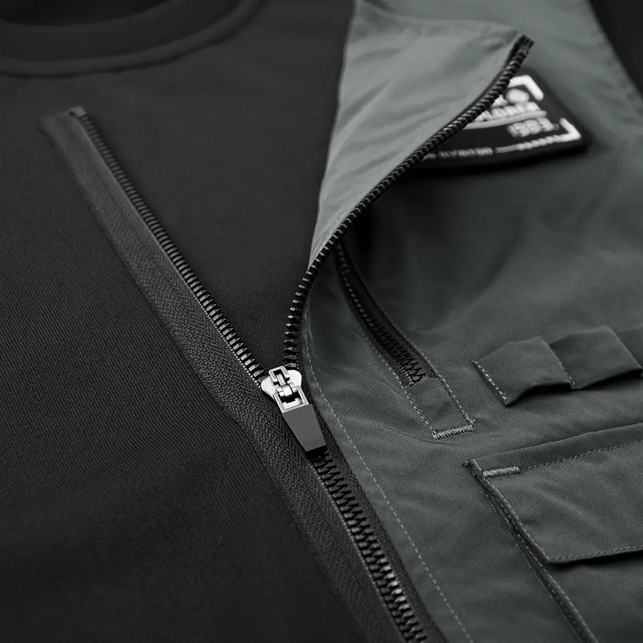 Mens Fashion Techwear T Shirt Hi Street Mechanical Tactical Tshirts Oversized Harajuku Hip Hop Streetwear Cargo Tops Tees