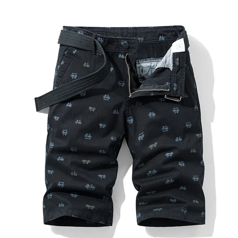 Men Cotton Thin Casual Shorts Good Quality Jogger Sportswear Short Pants New Summer Male Straight Loose Shorts Knee Legth Pants