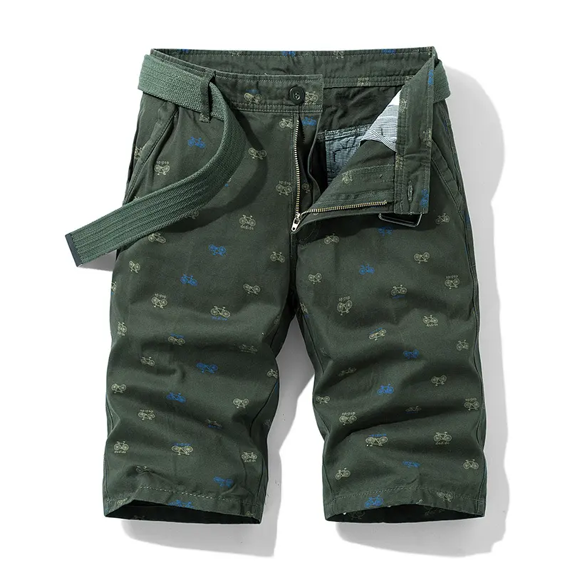 Men Cotton Thin Casual Shorts Good Quality Jogger Sportswear Short Pants New Summer Male Straight Loose Shorts Knee Legth Pants