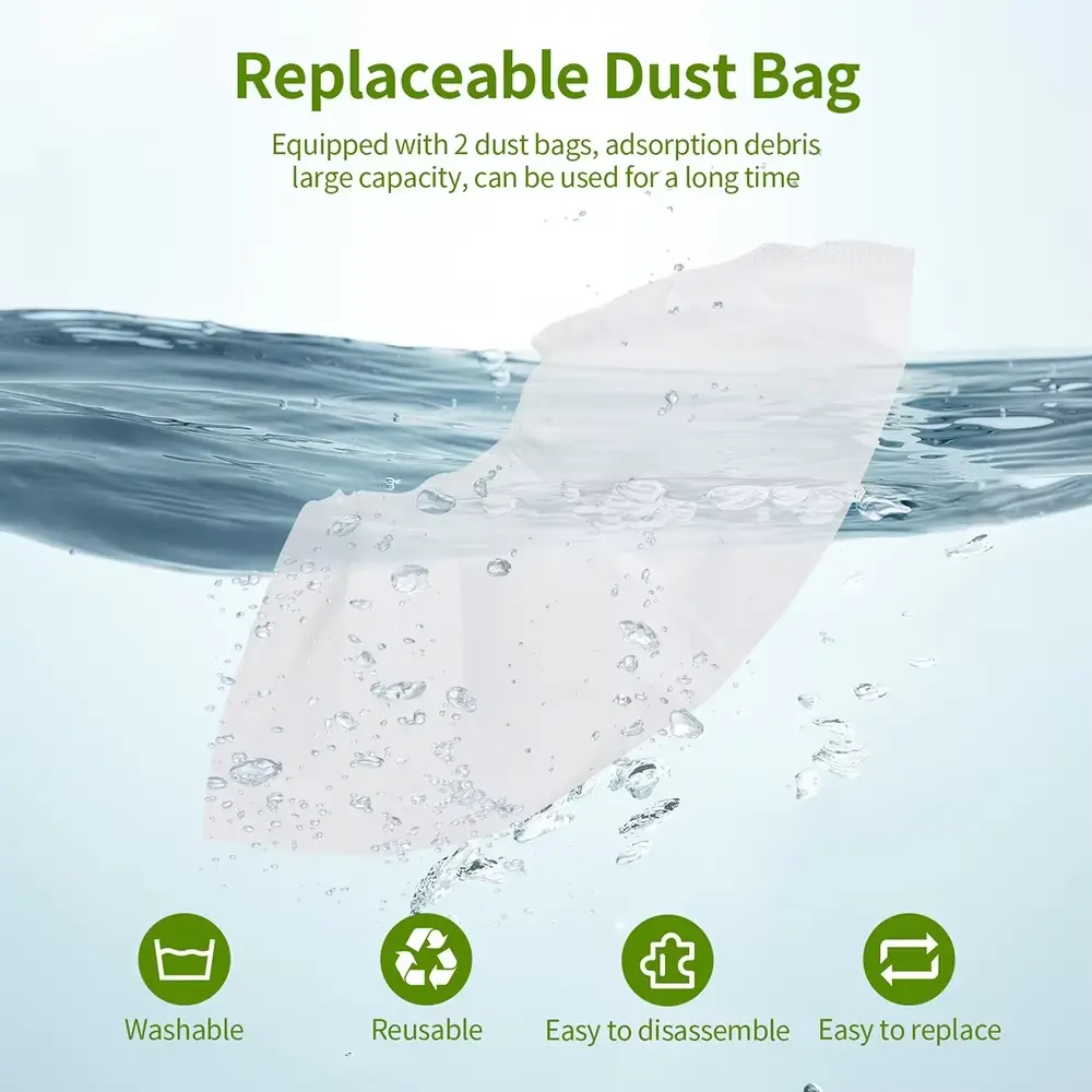 LINMANDA USB Mini Nail Dust Collector With 2 Dust Filter Bags Vacuum Filte Cleaner Strong Power Low Noise Nail Art Tool