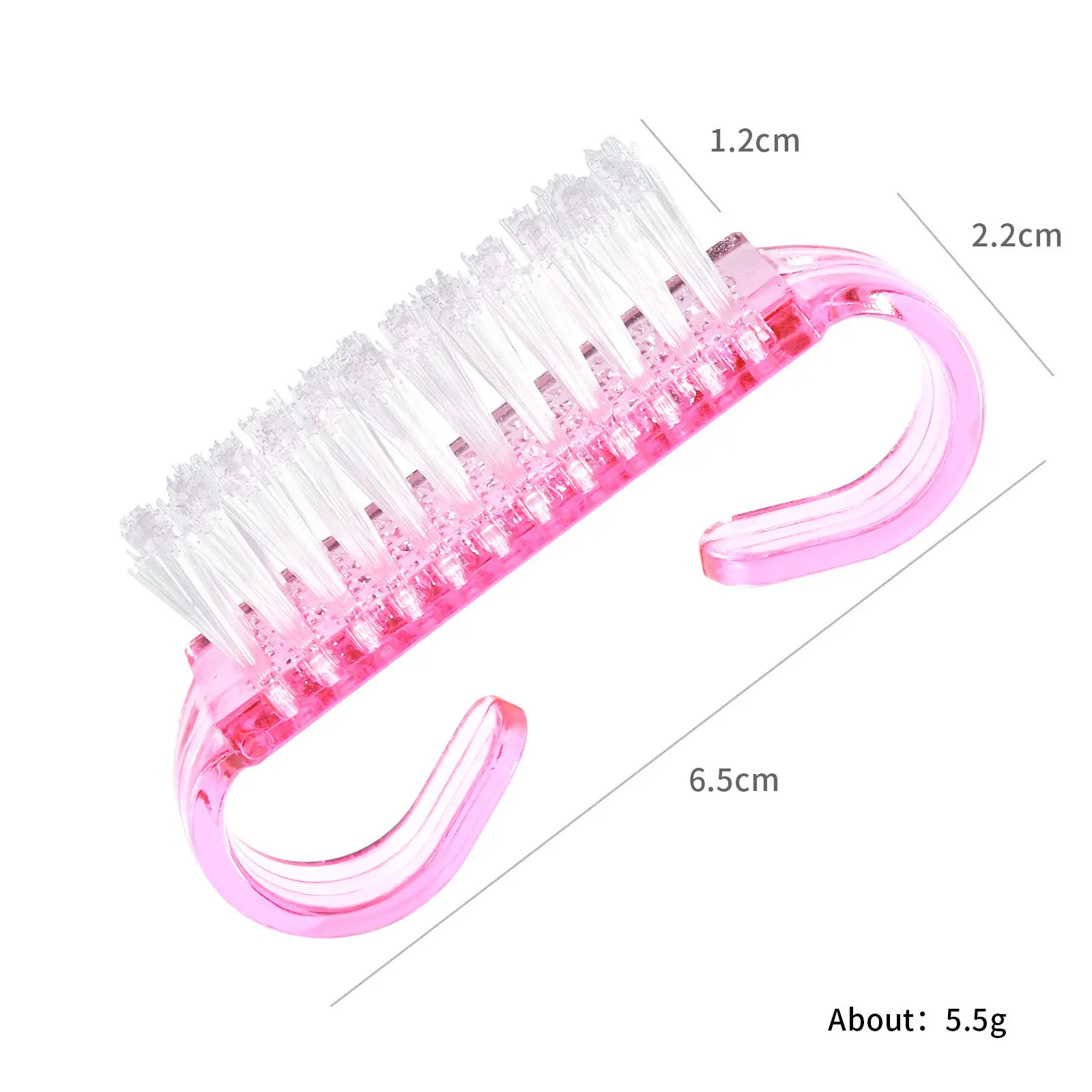 LINMANDA Nail Brushes for Cleaning Fingernails Handle Grip Nail Scrubber Brush Manicure Tools Scrub Brushes Kit Toenail Brush