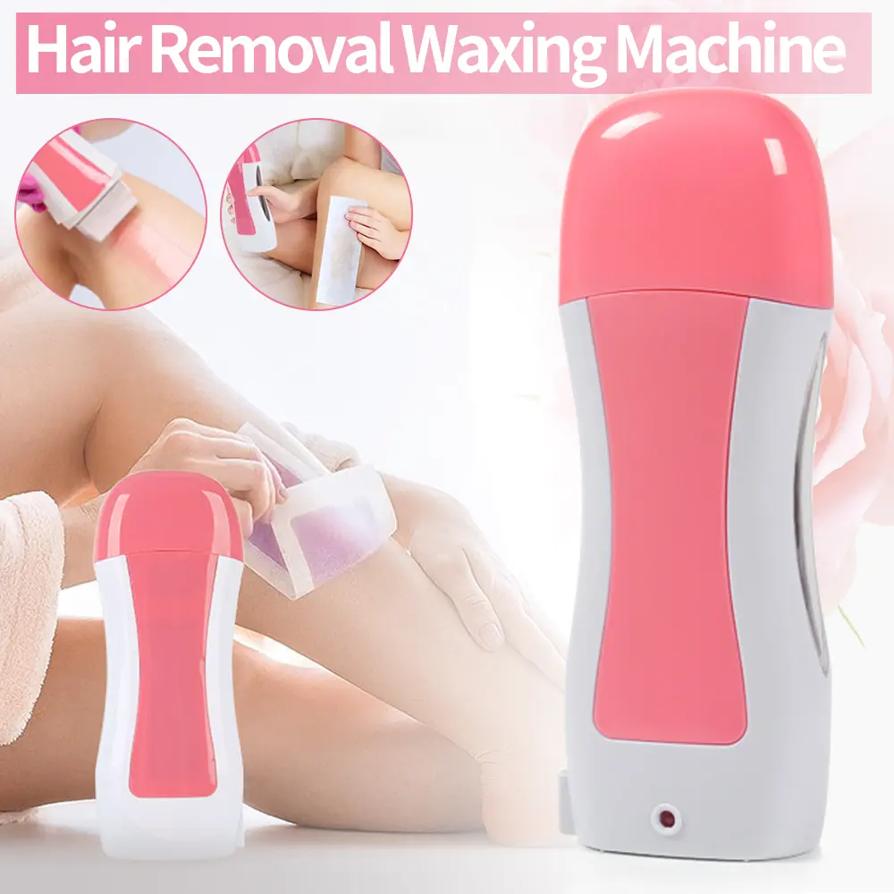 LINMANDA Removal Wax Warmer Portable Wax Heater for Hair Removal Depilatory Soft Wax Roller for Women Men Home Waxing Machine