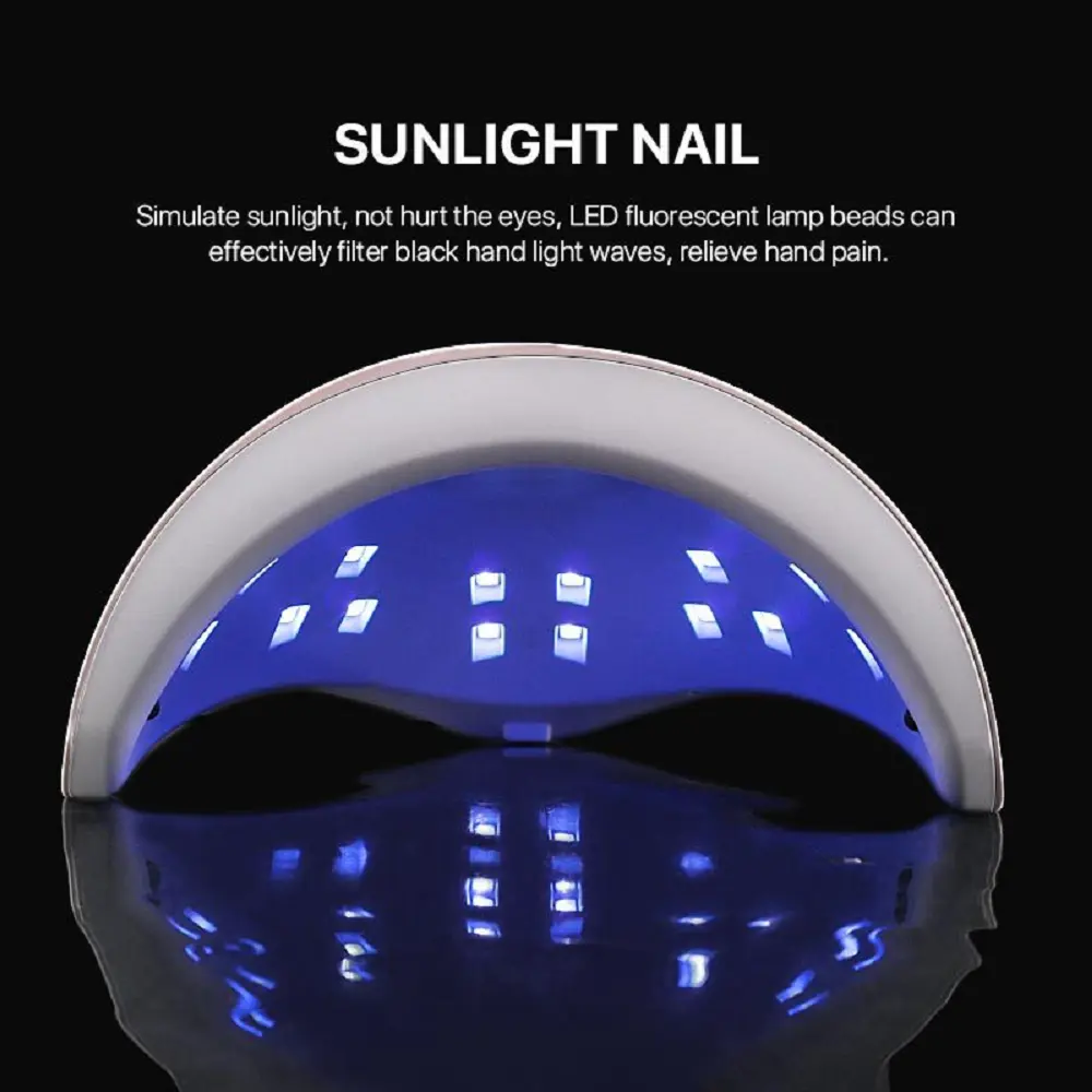 LINMANDA 88W Nails Lamp 18 LED UV Manicure Phototherapy Machine With 3 Timer Setting For Professional Manicure Travel Home Use