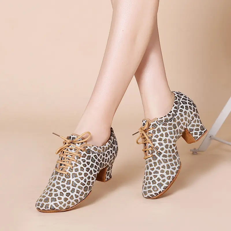 XIHAHA Women Latin Jazz Dance Shoes Ballroom Female Salsa Tango Shoes Woman Practice Dancing Shoes Dance Sneakers Size 34-41