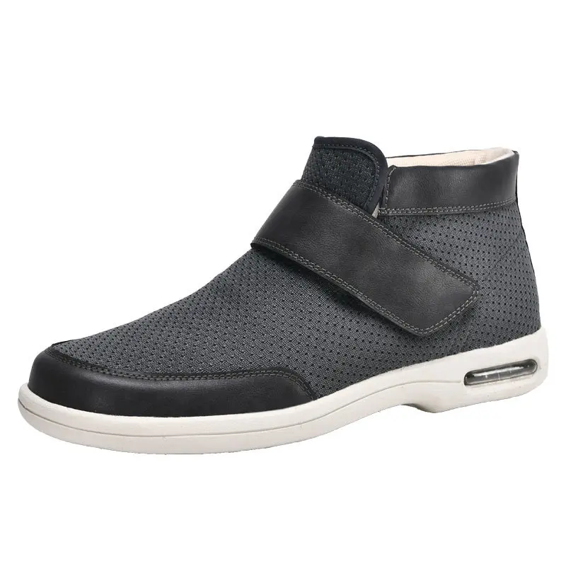 Man Shoes Warm Long Barrel Old People Shoe Senile Wide Feet Swollen Shoe Man Women Eversion Soft Comfortable Diabetic Shoes