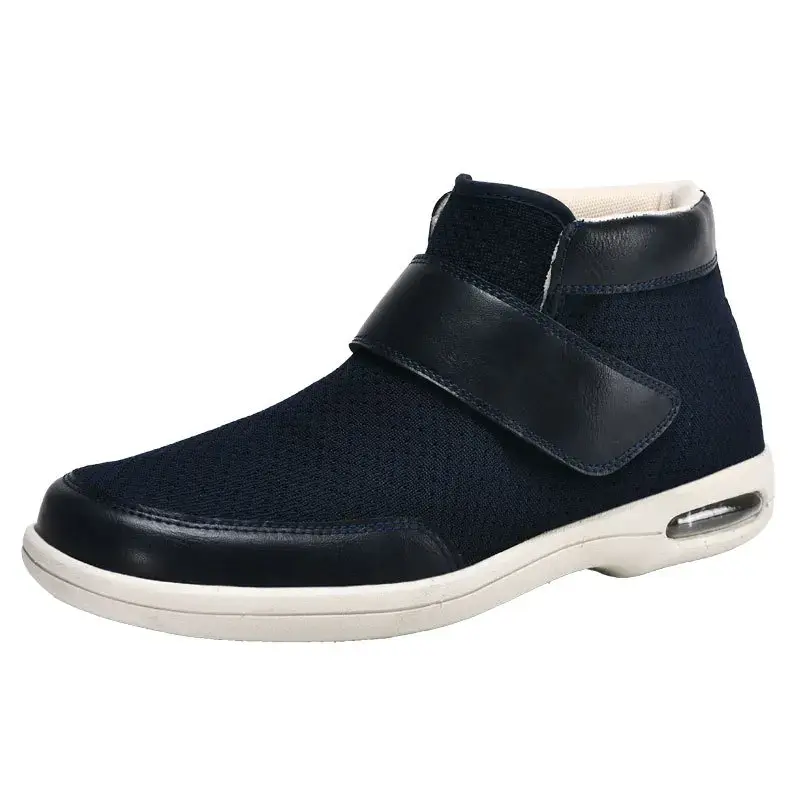 Man Shoes Warm Long Barrel Old People Shoe Senile Wide Feet Swollen Shoe Man Women Eversion Soft Comfortable Diabetic Shoes