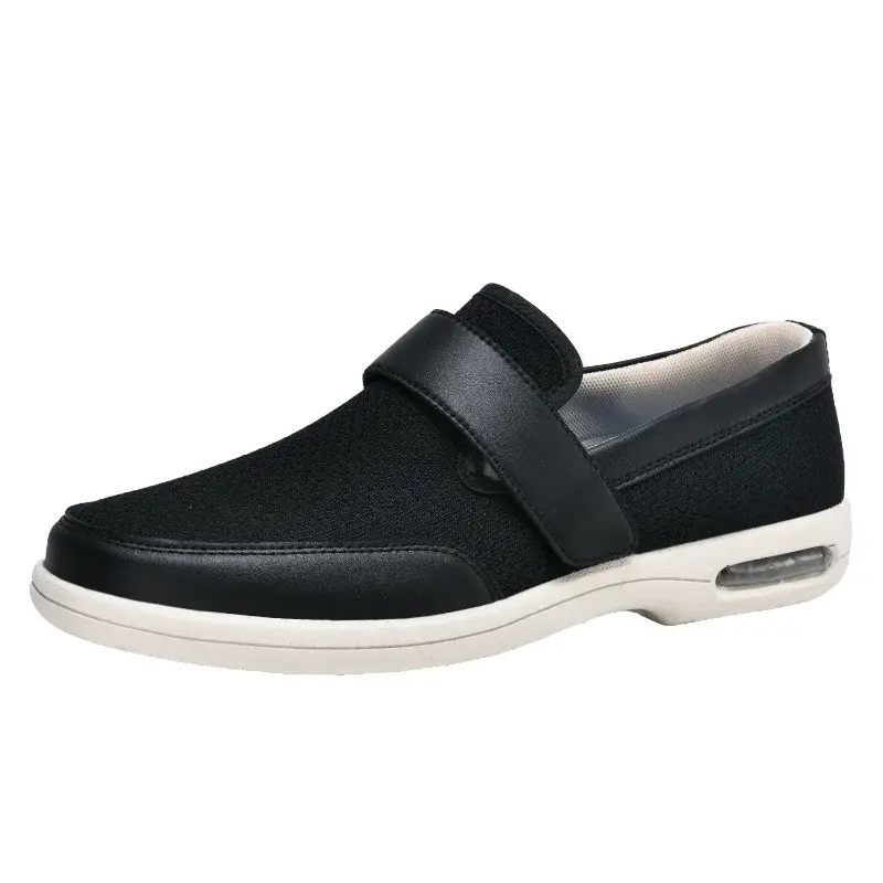 XIHAHA Fashion Couple Orthopedics Wide Feet Swollen Shoes Women Walking Shoe Thumb Eversion Comfortable Sneakers Diabetic Shoes