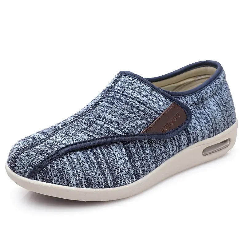 XIHAHA Casual Couple Orthopedics Wide Feet Swollen Shoes Thumb Eversion Adjusting Soft Comfortable Diabetic Shoe Walking Shoes
