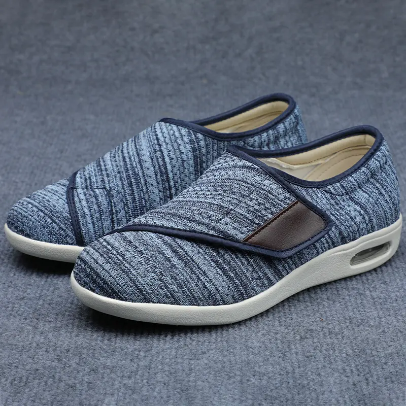 XIHAHA 2023 Casual Orthopedics Wide Feet Swollen Shoes Thumb Eversion Adjusting Soft Comfortable Diabetic Shoes Walking Shoes