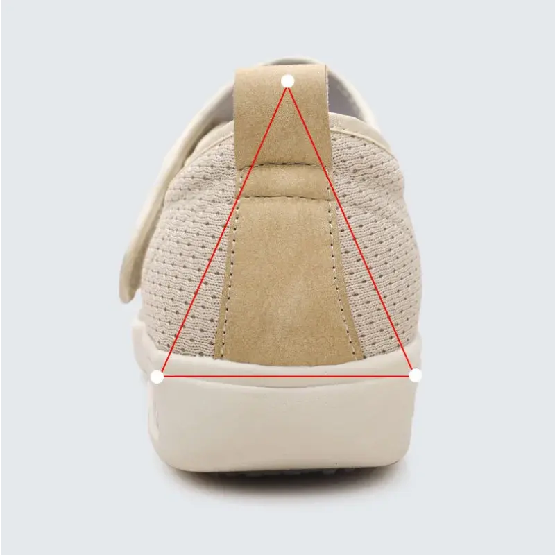 XIHAHA Mom Dad Shoes Sandals Orthopedics Wide Feet Swollen Shoe Thumb Eversion Adjusting Soft Comfortable Women Diabetic Shoes