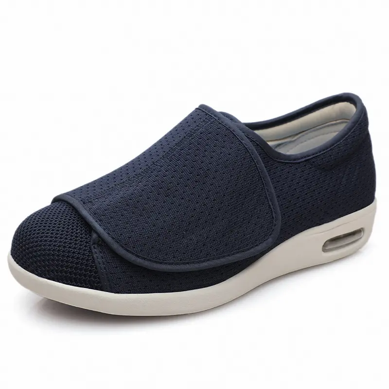 XIHAHA New Casual Orthopedics Wide Feet Swollen Shoes Thumb Eversion Adjusting Soft Comfortable Diabetic Shoes Walking Shoes