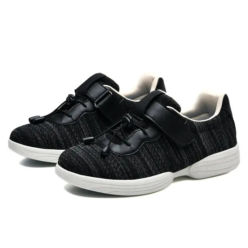 XIHAHA Fashion Men Women Shoe Orthopedics Wide Feet Swollen Shoes Walking Shoe Thumb Eversion Comfortable Diabetic Shoes Couple