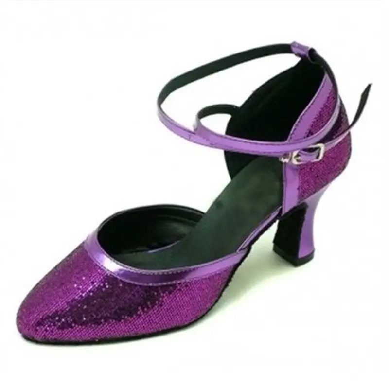XIHAHA New 6 Colors Women Latin Dance Shoes for Girls Tango Ballroom Comfortable Strip Pole Dance Shoes Women's Soft Fashion