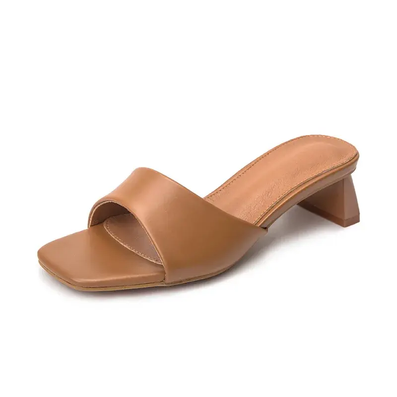 XIHAHA Women Brand Slippers Summer Outdoor Beach Flip Flop Open Toe Flat Woman Leisure Sandal Female Slides Girls Dance Shoe